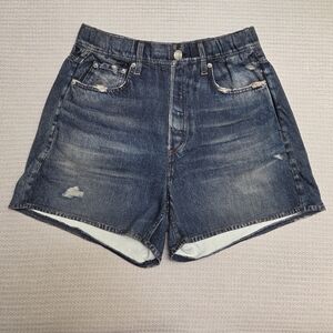 Rag & bone Miramar Dark Wash cotton Shorts Size M